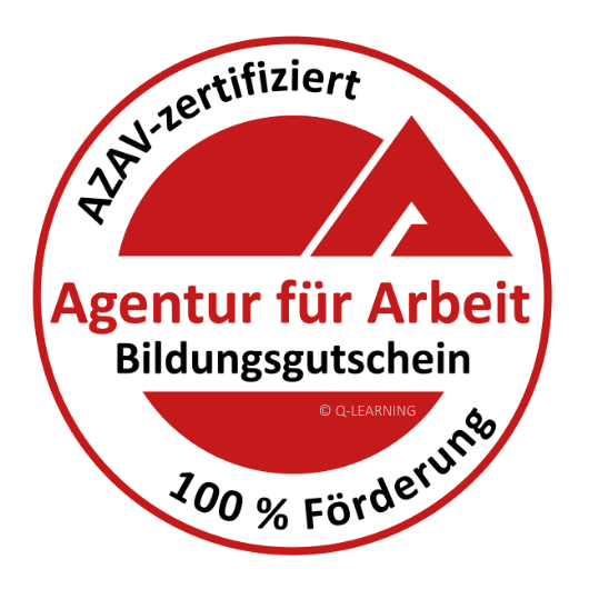 AZAV zertifiziert Siegel der Agentur für Arbeit.