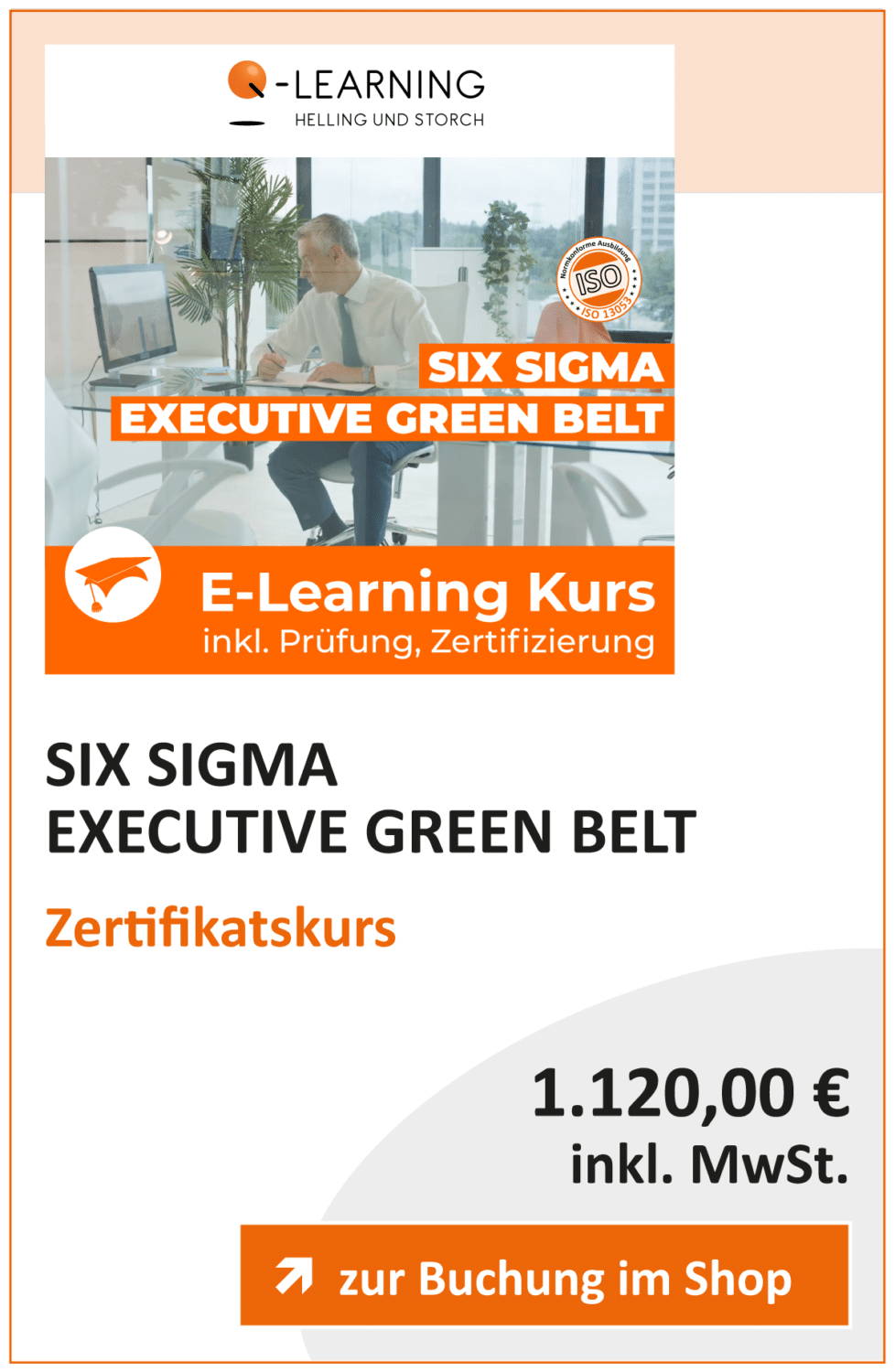 Q-LEARNING | SIX SIGMA EXECUTIVE GREEN BELT E-Learning